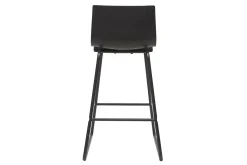 Cheap Miliboo Taburetes de bar modernos negros 65 cm (lote de 2) ONA