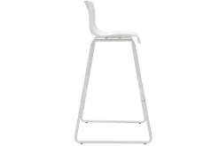 Sale Miliboo Taburetes de bar modernos blancos 76 cm (lote de 2) ONA