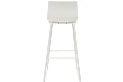 Sale Miliboo Taburetes de bar modernos blancos 76 cm (lote de 2) ONA