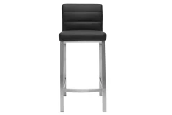 Cheap Miliboo Taburetes de bar modernos negros 66 cm TOMY