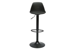 Discount Miliboo Taburetes de bar negros de diseño (paquete de 2) STEEVY