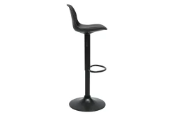 Discount Miliboo Taburetes de bar negros de diseño (paquete de 2) STEEVY