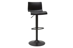 Online Miliboo Taburetes de bar regulables en metal negro (lote de 2) ONA