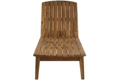 Shop Miliboo Tumbona de madera de acacia maciza CANOPEE